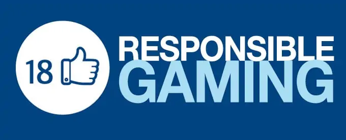 Responsible gaming banner