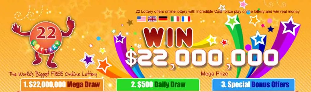homepage of lottery 22