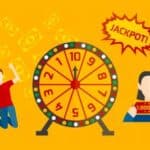 jackpot lottery cartoon