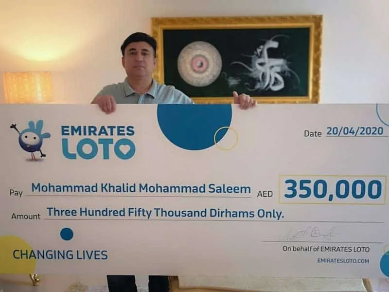 Emirates loto winner from india mohammed